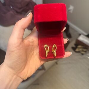 Elegant Gold Earrings